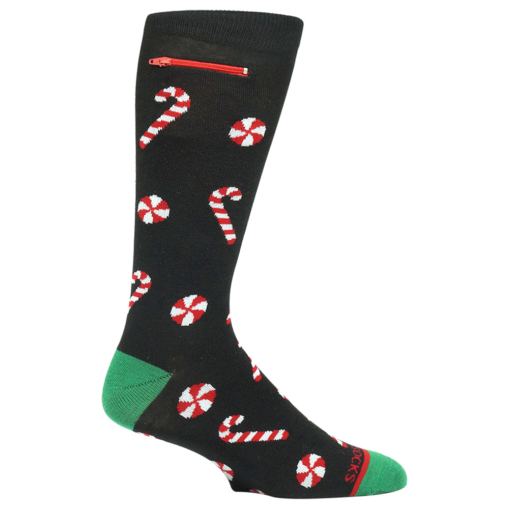 
                  
                    Pocket Socks®, Candy Cane (One Size Fits Most)
                  
                