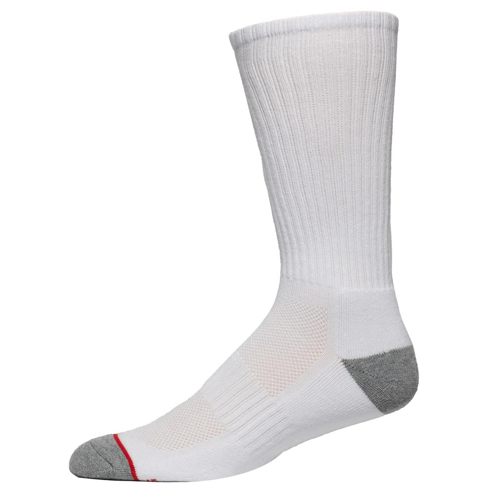 Mens Crew Socks 5 Pack - White